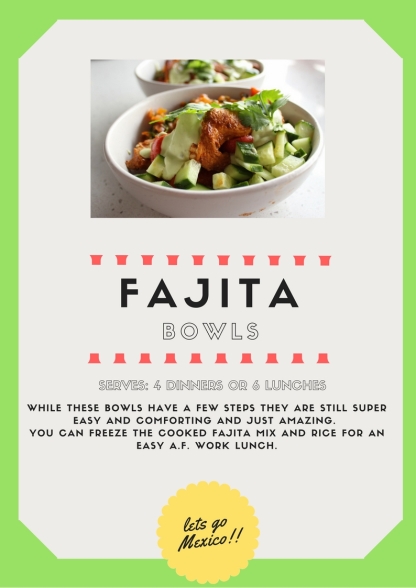 Fajita Bowls 1